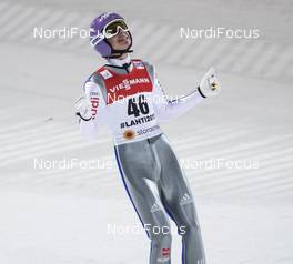 02.03.2017, Lahti, Finland (FIN): Andreas Wellinger (GER) - FIS nordic world ski championships, ski jumping, individual HS130, Lahti (FIN). www.nordicfocus.com. © NordicFocus. Every downloaded picture is fee-liable.