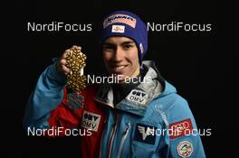 03.03.2017, Lahti, Finland (FIN): Stefan Kraft (AUT) - FIS nordic world ski championships, ski jumping, medals, Lahti (FIN). www.nordicfocus.com. © Thibaut/NordicFocus. Every downloaded picture is fee-liable.