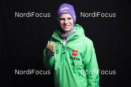 27.02.2017, Lahti, Finland (FIN): Andreas Wellinger (GER) - FIS nordic world ski championships, ski jumping, medals, Lahti (FIN). www.nordicfocus.com. © Modica/NordicFocus. Every downloaded picture is fee-liable.