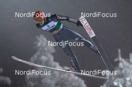 24.11.2017, Ruka, Finland (FIN): Karl Geiger (GER) - FIS world cup ski jumping, qualification, Ruka (FIN). www.nordicfocus.com. © Rauschendorfer/NordicFocus. Every downloaded picture is fee-liable.