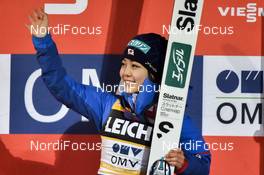 07.01.2017 Oberstdorf, Germany (GER): Sara Takanashi (JPN) - FIS world cup ski jumping ladies, individual HS137, Oberstdorf (GER). www.nordicfocus.com. © Thibaut/NordicFocus. Every downloaded picture is fee-liable.