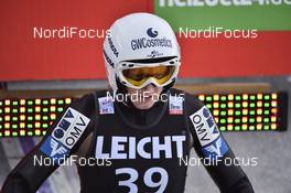 07.01.2017 Oberstdorf, Germany (GER): Daniela Iraschko-Stolz (AUT) - FIS world cup ski jumping ladies, individual HS137, Oberstdorf (GER). www.nordicfocus.com. © Thibaut/NordicFocus. Every downloaded picture is fee-liable.