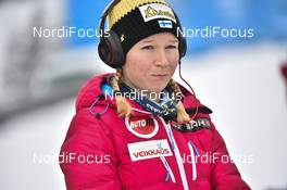 07.01.2017 Oberstdorf, Germany (GER): Julia Kykkaenen (FIN) - FIS world cup ski jumping ladies, individual HS137, Oberstdorf (GER). www.nordicfocus.com. © Thibaut/NordicFocus. Every downloaded picture is fee-liable.