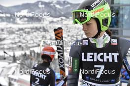 07.01.2017 Oberstdorf, Germany (GER): Eva Logar (SLO) - FIS world cup ski jumping ladies, individual HS137, Oberstdorf (GER). www.nordicfocus.com. © Thibaut/NordicFocus. Every downloaded picture is fee-liable.