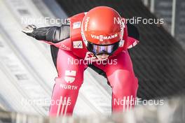 04.02.2017, Hinzenbach, Austria (AUT): Ramona Straub (GER) - FIS world cup ski jumping ladies, individual HS94, Hinzenbach (AUT). www.nordicfocus.com. © Modica/NordicFocus. Every downloaded picture is fee-liable.