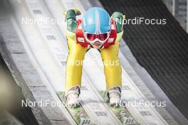 04.02.2017, Hinzenbach, Austria (AUT): Xueyao Li (CHN) - FIS world cup ski jumping ladies, individual HS94, Hinzenbach (AUT). www.nordicfocus.com. © Modica/NordicFocus. Every downloaded picture is fee-liable.
