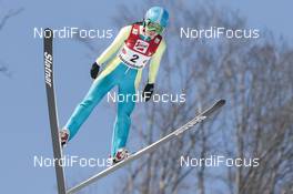 04.02.2017, Hinzenbach, Austria (AUT): Tong Ma (CHN) - FIS world cup ski jumping ladies, individual HS94, Hinzenbach (AUT). www.nordicfocus.com. © Modica/NordicFocus. Every downloaded picture is fee-liable.