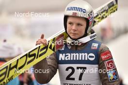 12.03.2017, Oslo, Norway (NOR): Maren Lundby (NOR) - FIS world cup ski jumping ladies, individual HS134, Oslo (NOR). www.nordicfocus.com. © Thibaut/NordicFocus. Every downloaded picture is fee-liable.