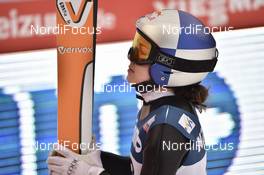 12.03.2017, Oslo, Norway (NOR): Sarah Hendrickson (USA) - FIS world cup ski jumping ladies, individual HS134, Oslo (NOR). www.nordicfocus.com. © Thibaut/NordicFocus. Every downloaded picture is fee-liable.