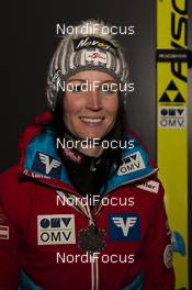12.03.2017, Oslo, Norway (NOR): Jacqueline Seifriedsberger (AUT), ++ - FIS world cup ski jumping ladies, medals, Oslo (NOR). www.nordicfocus.com. © NordicFocus. Every downloaded picture is fee-liable.