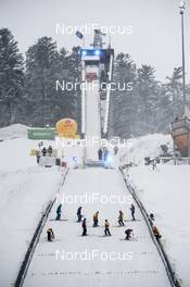 16.12.2017, Hinterzarten, Germany (GER): preparations  - FIS world cup ski jumping ladies, team HS108, Hinterzarten (GER). www.nordicfocus.com. © Tumashov/NordicFocus. Every downloaded picture is fee-liable.
