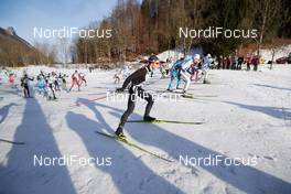 04.02.2017, Oberammergau, Germany (GER): Start of the race - FIS Worldloppet Cup Koenig Ludwig Lauf, Oberammergau (GER). www.nordicfocus.com. © Rauschendorfer/NordicFocus. Every downloaded picture is fee-liable.