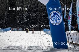 11.02.2017, Cortina-Toblach, Italy (ITA): Norgren Britta Johansson (SWE), Astrid Oeyre Slind (NOR), Katerina Smutna (CZE), (l-r)  - Ski Classics, Cortina-Toblach (ITA). www.nordicfocus.com. © Bragotto/NordicFocus. Every downloaded picture is fee-liable.