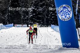 11.02.2017, Cortina-Toblach, Italy (ITA): Katerina Smutna (CZE), Norgren Britta Johansson (SWE), (l-r)  - Ski Classics, Cortina-Toblach (ITA). www.nordicfocus.com. © Bragotto/NordicFocus. Every downloaded picture is fee-liable.