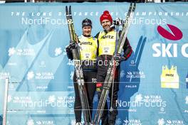 11.02.2017, Cortina-Toblach, Italy (ITA): Norgren Britta Johansson (SWE), Tord Asle Gjerdalen (NOR), (l-r) - Ski Classics, Cortina-Toblach (ITA). www.nordicfocus.com. © Bragotto/NordicFocus. Every downloaded picture is fee-liable.