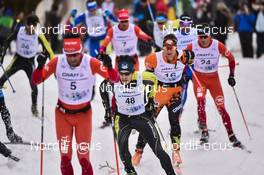 12.02.2017, Morez, France (FRA): Florian Pinel (FRA) - FIS Marathon Cup LaTransjurassienne, Morez (FRA). www.nordicfocus.com. © Thibaut/NordicFocus. Every downloaded picture is fee-liable.