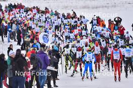 12.02.2017, Morez, France (FRA): (l-r)  - FIS Marathon Cup LaTransjurassienne, Morez (FRA). www.nordicfocus.com. © Thibaut/NordicFocus. Every downloaded picture is fee-liable.