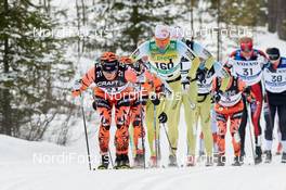 05.03.2017, Mora, Sweden (SWE): Petter Eliassen (NOR), Kjetil Dammen (NOR), Chris Andre Jespersen (NOR), (l-r)  - Ski Classics Vasaloppet, Mora (SWE). www.nordicfocus.com. © Rauschendorfer/NordicFocus. Every downloaded picture is fee-liable.