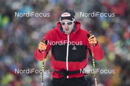 06.01.2018, Oberhof, Germany (GER): Dominik Landertinger (AUT) -  IBU world cup biathlon, pursuit men, Oberhof (GER). www.nordicfocus.com. © Manzoni/NordicFocus. Every downloaded picture is fee-liable.