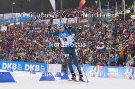 06.01.2018, Oberhof, Germany (GER): Artem Pryma (UKR) -  IBU world cup biathlon, pursuit men, Oberhof (GER). www.nordicfocus.com. © Manzoni/NordicFocus. Every downloaded picture is fee-liable.