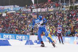 06.01.2018, Oberhof, Germany (GER): Dominik Windisch (ITA) -  IBU world cup biathlon, pursuit men, Oberhof (GER). www.nordicfocus.com. © Manzoni/NordicFocus. Every downloaded picture is fee-liable.