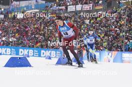 06.01.2018, Oberhof, Germany (GER): Tomas Kaukenas (LTU) -  IBU world cup biathlon, pursuit men, Oberhof (GER). www.nordicfocus.com. © Manzoni/NordicFocus. Every downloaded picture is fee-liable.