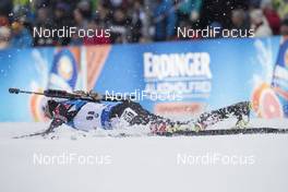 06.01.2018, Oberhof, Germany (GER): Vladimir Iliev (BUL) -  IBU world cup biathlon, pursuit men, Oberhof (GER). www.nordicfocus.com. © Manzoni/NordicFocus. Every downloaded picture is fee-liable.