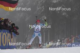 07.01.2018, Oberhof, Germany (GER): Miha Dovzan (SLO) -  IBU world cup biathlon, relay men, Oberhof (GER). www.nordicfocus.com. © Manzoni/NordicFocus. Every downloaded picture is fee-liable.