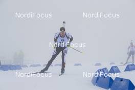 07.01.2018, Oberhof, Germany (GER): Thierry Langer (BEL) -  IBU world cup biathlon, relay men, Oberhof (GER). www.nordicfocus.com. © Manzoni/NordicFocus. Every downloaded picture is fee-liable.