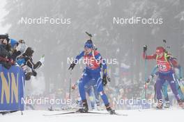 07.01.2018, Oberhof, Germany (GER): Lisa Vittozzi (ITA) -  IBU world cup biathlon, relay women, Oberhof (GER). www.nordicfocus.com. © Manzoni/NordicFocus. Every downloaded picture is fee-liable.