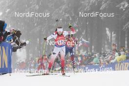 07.01.2018, Oberhof, Germany (GER): Monika Hojnisz (POL) -  IBU world cup biathlon, relay women, Oberhof (GER). www.nordicfocus.com. © Manzoni/NordicFocus. Every downloaded picture is fee-liable.