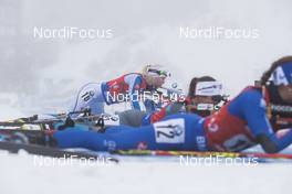 07.01.2018, Oberhof, Germany (GER): Mari Laukkanen (FIN) -  IBU world cup biathlon, relay women, Oberhof (GER). www.nordicfocus.com. © Manzoni/NordicFocus. Every downloaded picture is fee-liable.