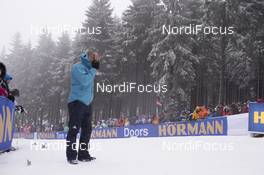 07.01.2018, Oberhof, Germany (GER): Borut Nunar (SLO) IBU race director -  IBU world cup biathlon, relay women, Oberhof (GER). www.nordicfocus.com. © Manzoni/NordicFocus. Every downloaded picture is fee-liable.