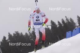 05.01.2018, Oberhof, Germany (GER): Lukasz Szczurek (POL) -  IBU world cup biathlon, sprint men, Oberhof (GER). www.nordicfocus.com. © Manzoni/NordicFocus. Every downloaded picture is fee-liable.