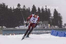 05.01.2018, Oberhof, Germany (GER): Tomas Kaukenas (LTU) -  IBU world cup biathlon, sprint men, Oberhof (GER). www.nordicfocus.com. © Manzoni/NordicFocus. Every downloaded picture is fee-liable.