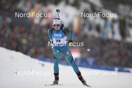 04.01.2018, Oberhof, Germany (GER): Anais Chevalier (FRA) -  IBU world cup biathlon, sprint women, Oberhof (GER). www.nordicfocus.com. © Manzoni/NordicFocus. Every downloaded picture is fee-liable.