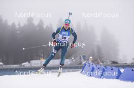 04.01.2018, Oberhof, Germany (GER): Olena Pidhrushna (UKR) -  IBU world cup biathlon, sprint women, Oberhof (GER). www.nordicfocus.com. © Manzoni/NordicFocus. Every downloaded picture is fee-liable.
