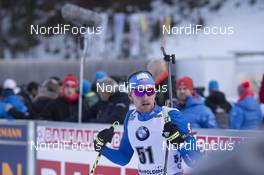 10.01.2018, Ruhpolding, Germany (GER): Sean Doherty (USA) -  IBU world cup biathlon, individual men, Ruhpolding (GER). www.nordicfocus.com. © Manzoni/NordicFocus. Every downloaded picture is fee-liable.