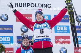 14.01.2018, Ruhpolding, Germany (GER): Tarjei Boe (NOR) -  IBU world cup biathlon, mass men, Ruhpolding (GER). www.nordicfocus.com. © Manzoni/NordicFocus. Every downloaded picture is fee-liable.