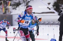 14.01.2018, Ruhpolding, Germany (GER): Simon Eder (AUT) -  IBU world cup biathlon, mass men, Ruhpolding (GER). www.nordicfocus.com. © Manzoni/NordicFocus. Every downloaded picture is fee-liable.