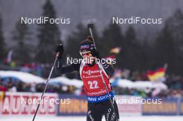 14.01.2018, Ruhpolding, Germany (GER): Selina Gasparin (SUI) -  IBU world cup biathlon, mass women, Ruhpolding (GER). www.nordicfocus.com. © Manzoni/NordicFocus. Every downloaded picture is fee-liable.