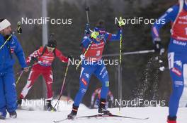 14.01.2018, Ruhpolding, Germany (GER): Dorothea Wierer (ITA) -  IBU world cup biathlon, mass women, Ruhpolding (GER). www.nordicfocus.com. © Manzoni/NordicFocus. Every downloaded picture is fee-liable.