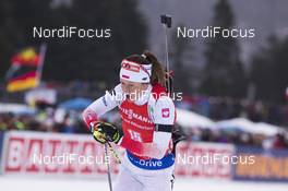 14.01.2018, Ruhpolding, Germany (GER): Weronika Nowakowska (POL) -  IBU world cup biathlon, mass women, Ruhpolding (GER). www.nordicfocus.com. © Manzoni/NordicFocus. Every downloaded picture is fee-liable.