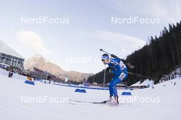 12.01.2018, Ruhpolding, Germany (GER): Tim Burke (USA) -  IBU world cup biathlon, relay men, Ruhpolding (GER). www.nordicfocus.com. © Manzoni/NordicFocus. Every downloaded picture is fee-liable.