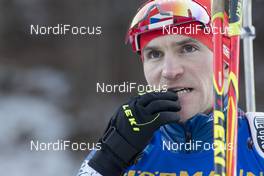 12.01.2018, Ruhpolding, Germany (GER): Ondrej Hosek (CZE) -  IBU world cup biathlon, relay men, Ruhpolding (GER). www.nordicfocus.com. © Manzoni/NordicFocus. Every downloaded picture is fee-liable.