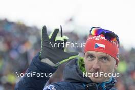 12.01.2018, Ruhpolding, Germany (GER): Ondrej Rybar (CZE), head coach women -  IBU world cup biathlon, relay men, Ruhpolding (GER). www.nordicfocus.com. © Manzoni/NordicFocus. Every downloaded picture is fee-liable.