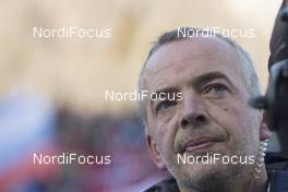 12.01.2018, Ruhpolding, Germany (GER): Franck Badiou (FRA) -  IBU world cup biathlon, relay men, Ruhpolding (GER). www.nordicfocus.com. © Manzoni/NordicFocus. Every downloaded picture is fee-liable.