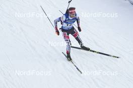 12.01.2018, Ruhpolding, Germany (GER): Simon Eder (AUT) -  IBU world cup biathlon, relay men, Ruhpolding (GER). www.nordicfocus.com. © Manzoni/NordicFocus. Every downloaded picture is fee-liable.