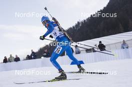 12.01.2018, Ruhpolding, Germany (GER): Leif Nordgren (USA) -  IBU world cup biathlon, relay men, Ruhpolding (GER). www.nordicfocus.com. © Manzoni/NordicFocus. Every downloaded picture is fee-liable.
