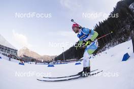 12.01.2018, Ruhpolding, Germany (GER): Lenart Oblak (SLO) -  IBU world cup biathlon, relay men, Ruhpolding (GER). www.nordicfocus.com. © Manzoni/NordicFocus. Every downloaded picture is fee-liable.